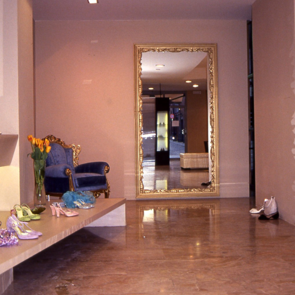 barbara ferrari shoes, modena, 2005